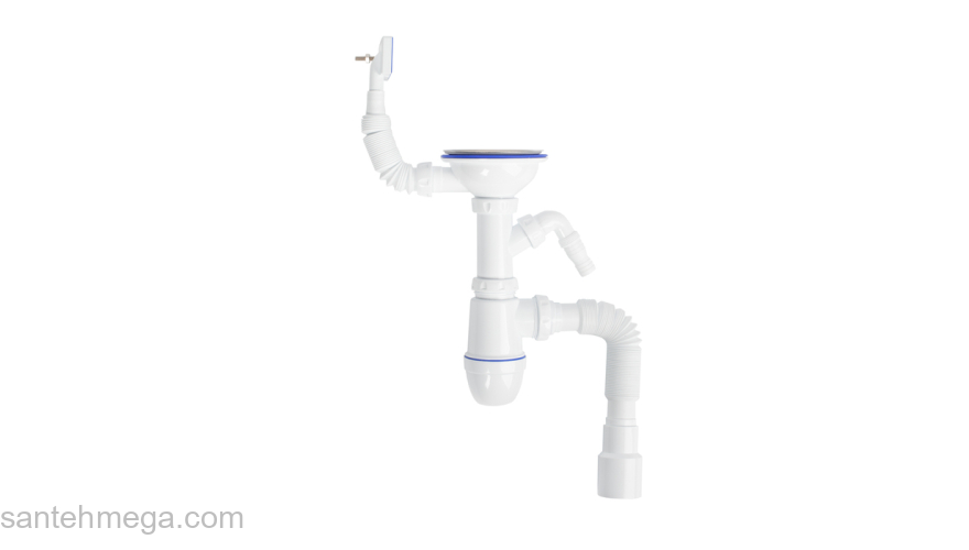 Мойка с сифоном арт. S11UPS0i84 нерж. сталь шелк 770*480 Suno S IDDIS SUN77SDi77S. Фото