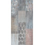 Azori 505771101 Плитка облицовочная Pandora 315х630 grafite ornament. Фото
