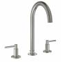 GROHE 20009DC3 Atrio New Смеситель двухвентильный для раковины на 3 отверстия, монтаж на бортик, размер M, СуперСталь. Фото