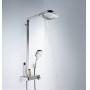 Душевая система HANSGROHE Raindance Select Push 3jet Showerpipe 27127400. Фото