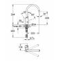 Смеситель для мойки GROHE Concetto New 32661DC1. Фото