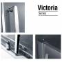 Душевой уголок GEMY Victoria S30192E-A75. Фото