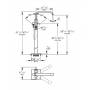 Смеситель для ванны GROHE Allure 32754001. Фото
