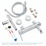 GROHE 33628001 Essence+ Смеситель однорычажный для ванны с душевым гарнитуром. Фото