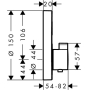 Термостат Hansgrohe ShowerSelect S 15744000. Фото