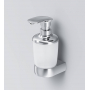 Стеклянный диспенсер для жидкого мыла с настенным держателем AM.PM Sensation A3036900 для ванной комнаты. Фото