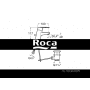 Смеситель ROCA Victoria для раковины A5A3N25C0M. Фото