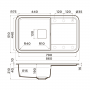 Мойка кухонная OMOIKIRI Tasogare 86-SA Artgranit/бежевый. Фото