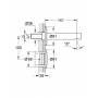 Смеситель для раковины GROHE Essence E 36252000 (внешняя часть). Фото