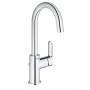 GROHE 23760000 BauEdge Смеситель для раковины со сливным гарнитуром, L-Size. Фото