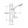 Душевой гарнитур GROHE Rainshower Solo 27273001. Фото