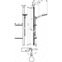 Душевой гарнитур HANSGROHE Raindance Select S 120 3 jet 27646000. Фото