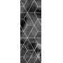 Керамин Плитка облицовочная Асуан 5Д 250х750 черный геометрия. Фото