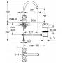 Смеситель для раковины Grohe Costa L 21342001. Фото