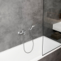 Смеситель для ванны однорычажный Hansgrohe Vernis Blend ВМ 71440000 хром. Фото