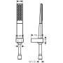 Душевой набор Hansgrohe Rainfinity 100 1jet 26856000. Фото