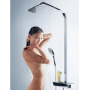 Душевая стойка Hansgrohe Raindance Select Showerpipe белый/хром 27112400. Фото