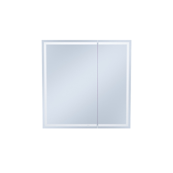 Шкаф-зеркало с подсветкой 80 см Zodiac IDDIS ZOD8000i99