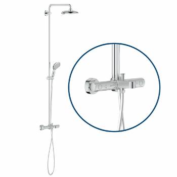 GROHE 26227000 Power & Soul 190 Душевая система с термостатом Grohtherm 1000 Cosmo для ванны. Фото