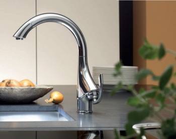 Смеситель для мойки GROHE K4 33782000. Фото