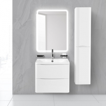 Тумба под раковину подвесная BELBAGNO ACQUA-700-2C-SO-BL Bianco Lucido. Фото