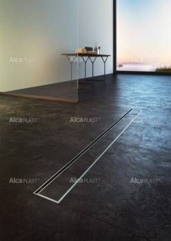 Водоотводящий желоб ALCAPLAST Floor Low APZ107-950. Фото
