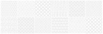 Керамин Плитка облицовочная Скаген 7Д 300х900 декор белый