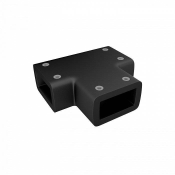 Коннектор  каркаса душевой перегородки Walk In черный Slide IDDIS SLI1BS0i23