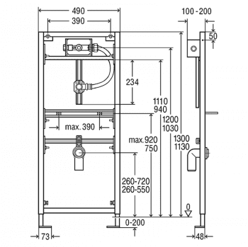 Модуль для писсуара VIEGA Eco Plus 611934. Фото