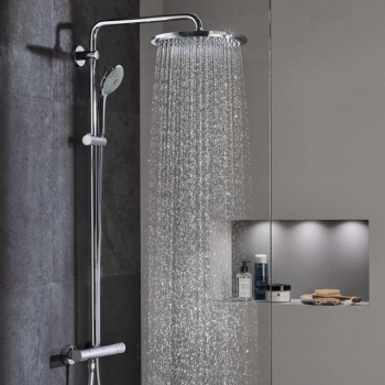 Душевая система Hansgrohe Croma 220 Showerpipe 27223000. Фото