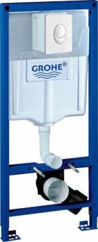 Инсталляция для подвесного унитаза GROHE Rapid SL 38722001. Фото