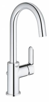 GROHE 23760000 BauEdge Смеситель для раковины со сливным гарнитуром, L-Size. Фото