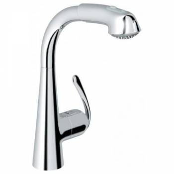 Смеситель для мойки GROHE Zedra New 32553SD0. Фото