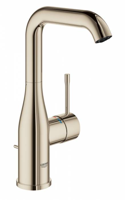 GROHE 32628BE1 Essence+ Смеситель для раковины с высоким изливом, сливной гарнитур. Фото