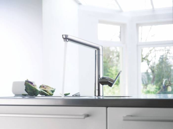 Смеситель для мойки GROHE K7 32175000. Фото