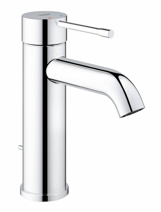 GROHE 23589001 Essence New Смеситель для раковины S-Size II, сливной гарнитур. Фото