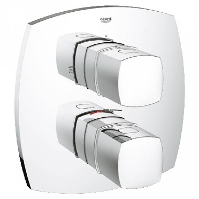 Смеситель термостатический для душа GROHE Grandera 19948000 (внешняя часть). Фото