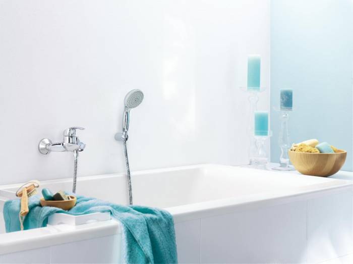 Смеситель для ванны GROHE Eurosmart 33300001. Фото