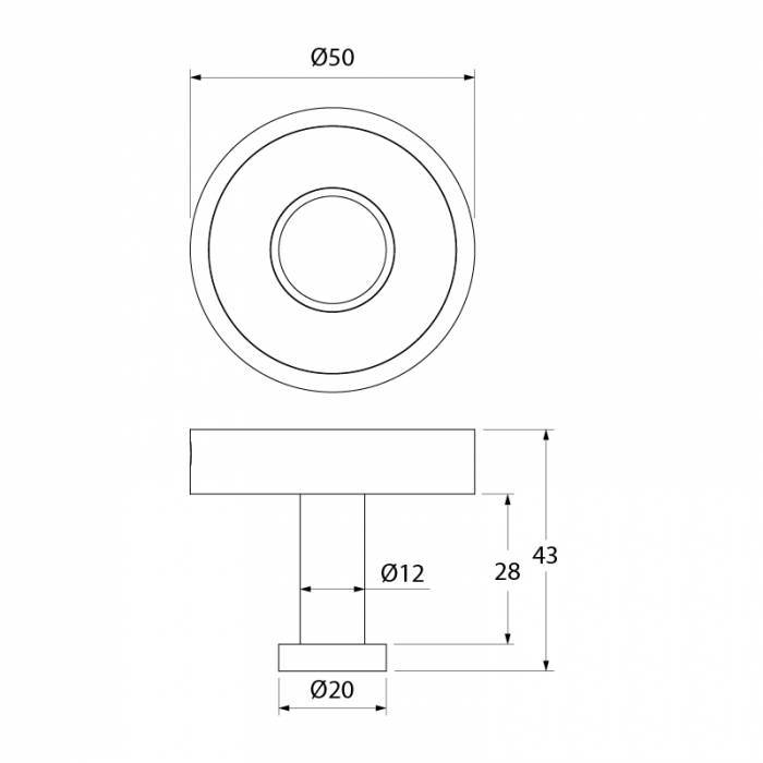 Крючок одинарный IDDIS Calipso CALSB10i41 для ванной комнаты. Фото