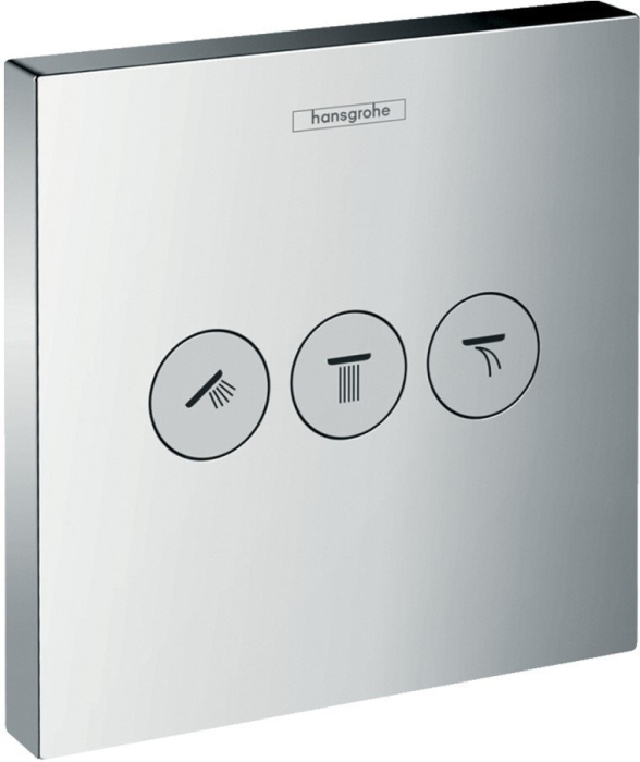 Запорный/переключающий вентиль Hansgrohe ShowerSelect 15764000. Фото