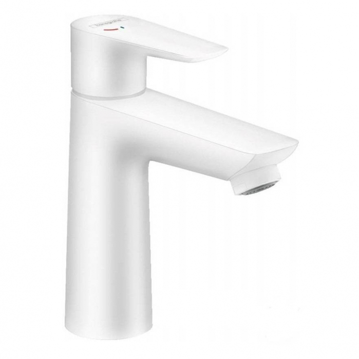 Смеситель для раковины HANSGROHE Talis E 110 71712700 матовый белый. Фото