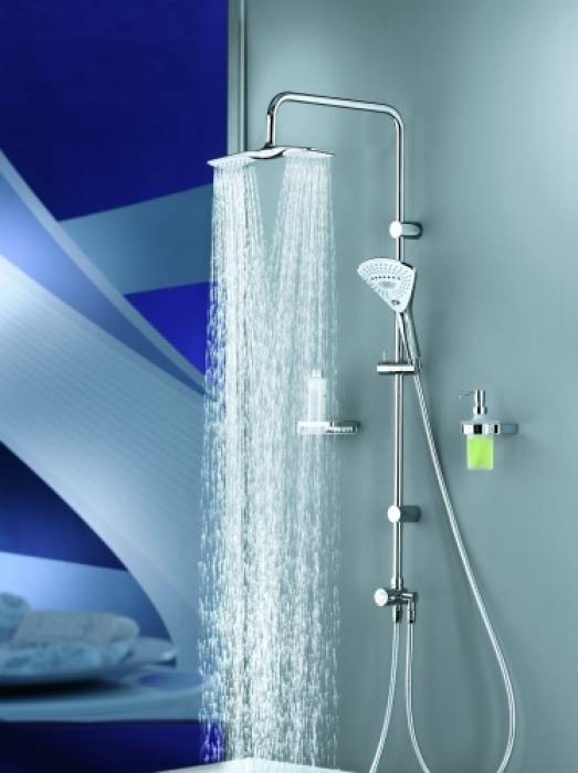 Душевая система KLUDI Dual Shower System Fizz 6709305-00. Фото