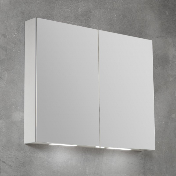 Зеркальный шкаф BELBAGNO 80х70 SPC-2A-DL-BL-800