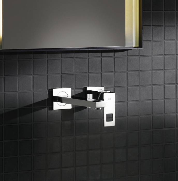 Смеситель для раковины Grohe Eurocube 19895000 (внешняя часть). Фото