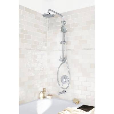 GROHE 26190000 Retro-fit 180 Душевая система с переключателем для настенного монтажа. Фото