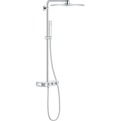 GROHE Душевая система с термостатом Grohe Euphoria SmartControl 310 Duo Cube 26508000 хром. Фото
