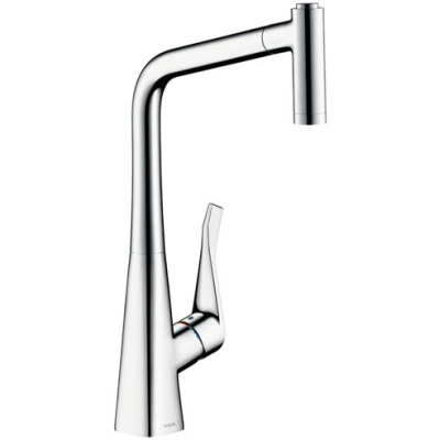 Смеситель для кухни Hansgrohe Metris хром 14820000. Фото