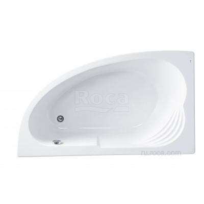 Ванна ROCA Merida 170х100 асимметричная левая белая ZRU9302992. Фото