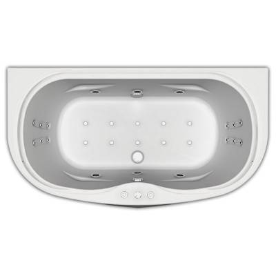 Ванна АКВАТЕК Мелисса 180х95 с гидромассажем. Фото