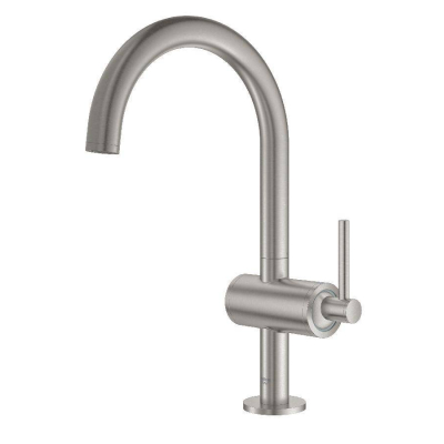 GROHE 32042DC3 Atrio New Смеситель однорычажный для раковины на 1 отверстие, размер L, СуперСталь. Фото